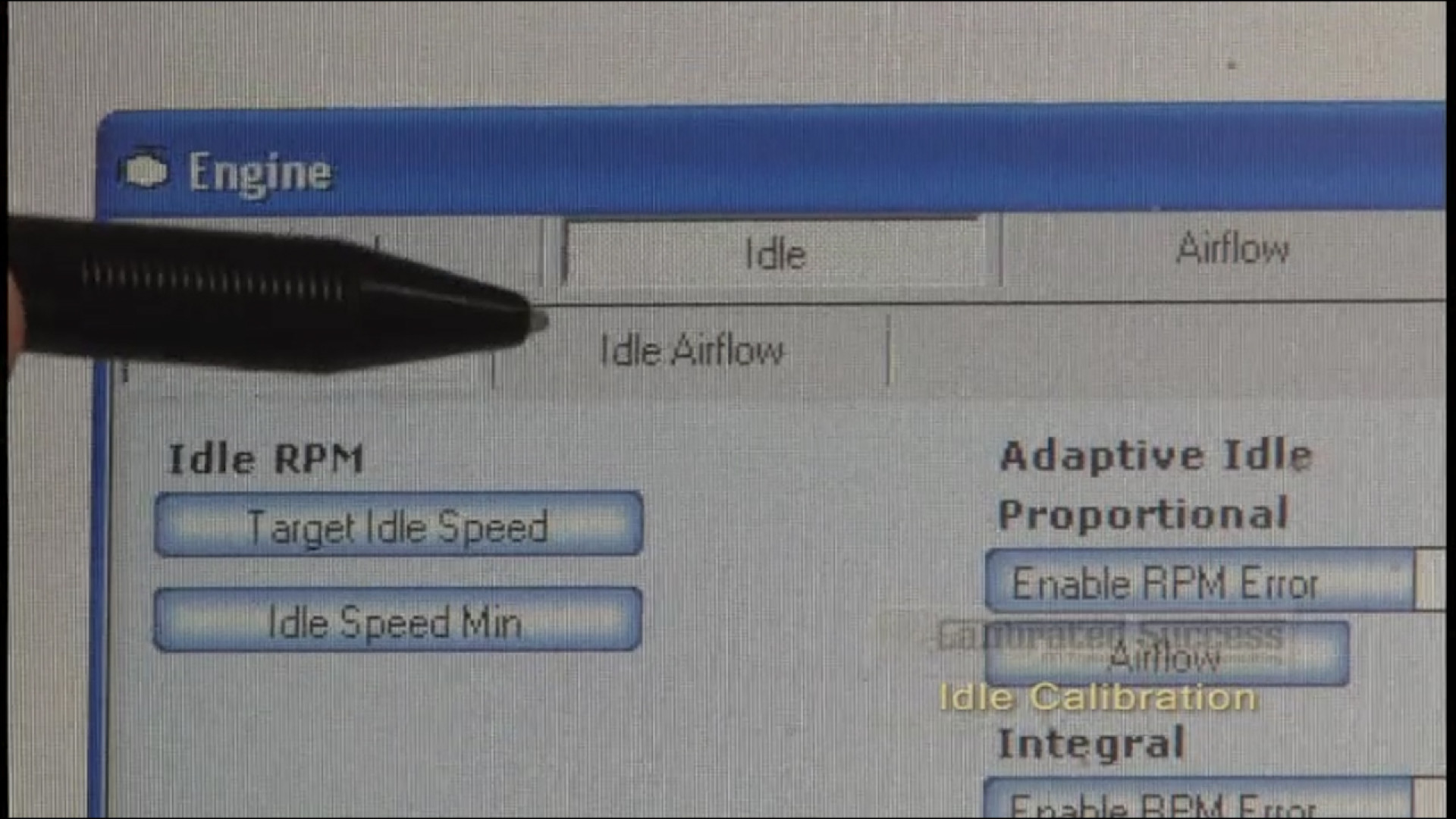 GM Basic - Idle Calibration